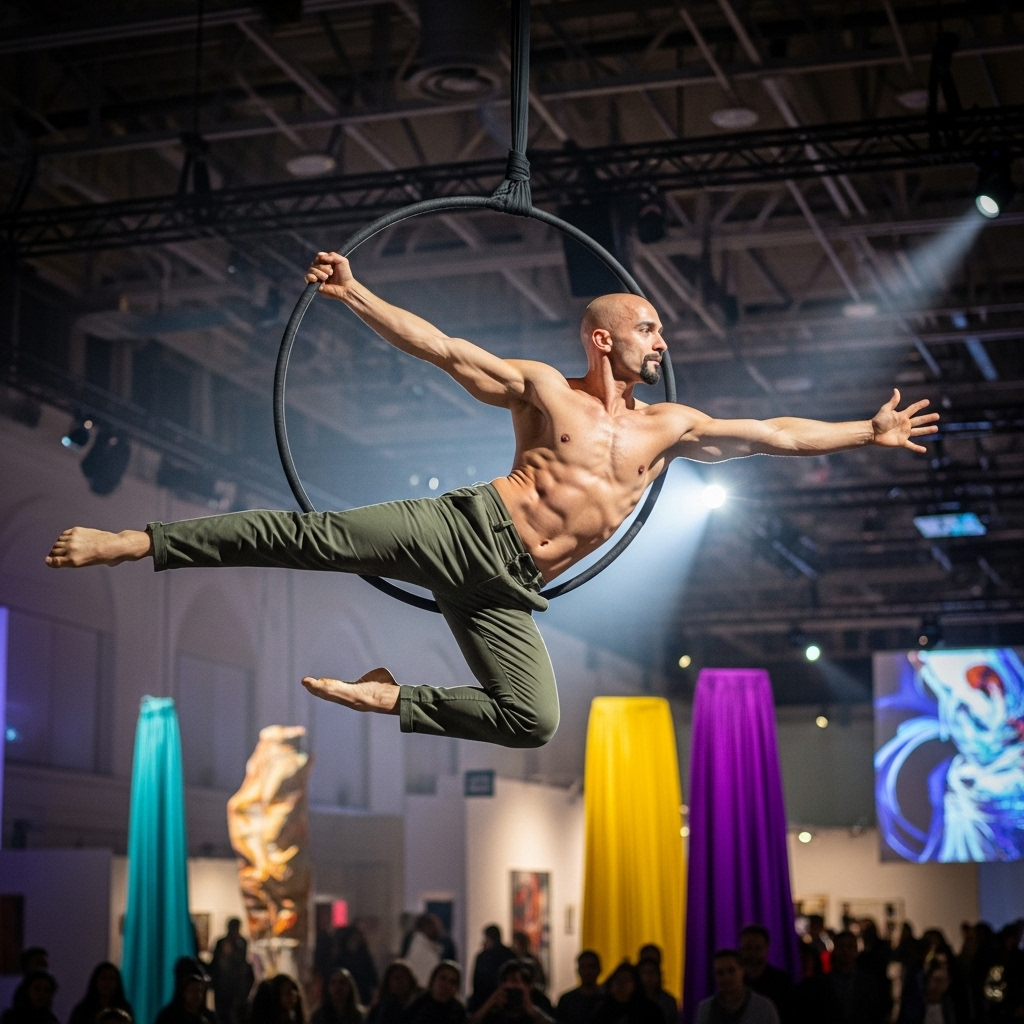 Male Aerialist