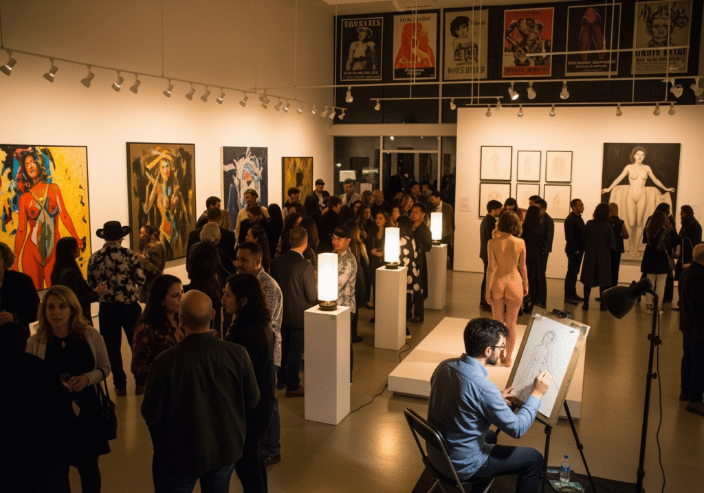 The Art of Reconnection: Reflecting on Nude Art LA’s Journey, Events, and the Power of Community in Los Angeles