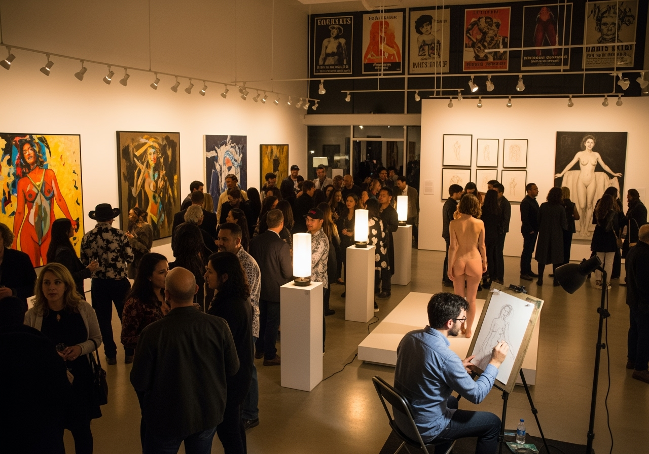 The Art of Reconnection: Reflecting on Nude Art LA’s Journey, Events, and the Power of Community in Los Angeles