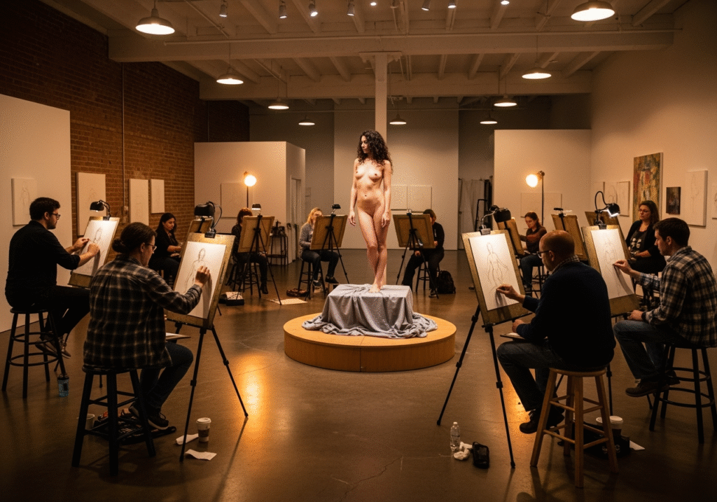 In the Spotlight: What It’s Like to Be a Nude Art LA Model