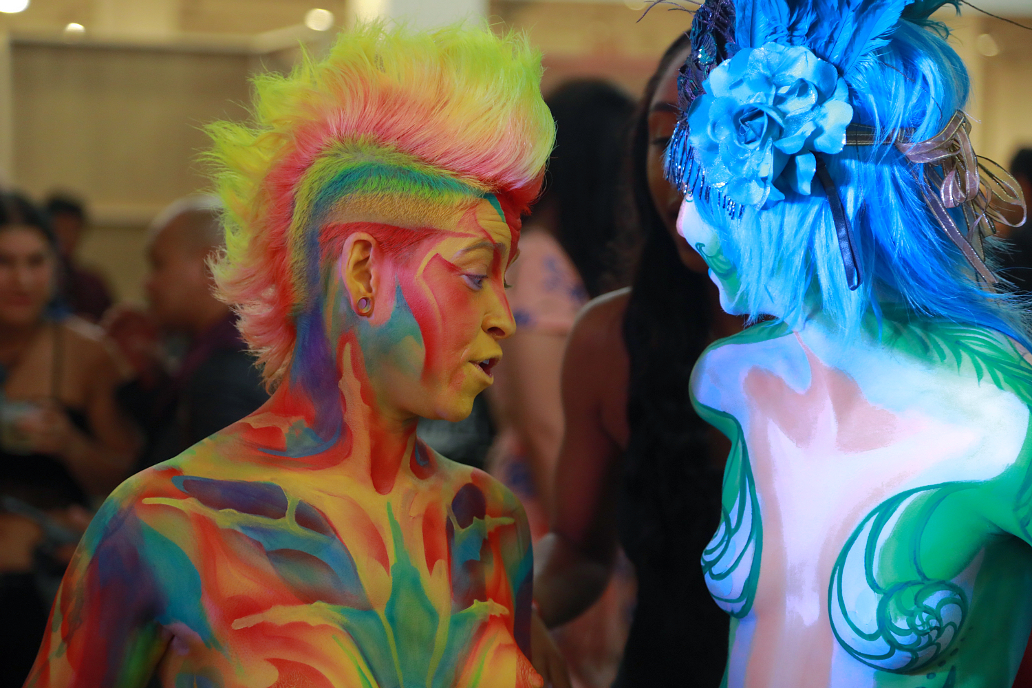 Crowd and performance at Cooper Design Space