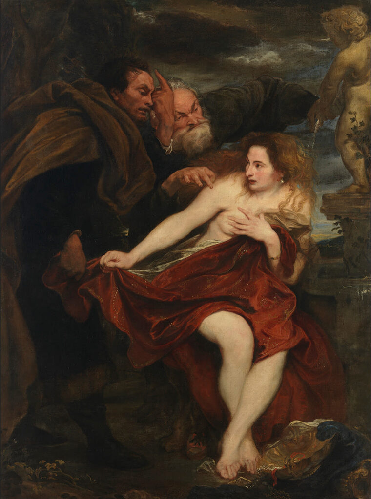 Susanna and the Elders by Anthony van Dyck