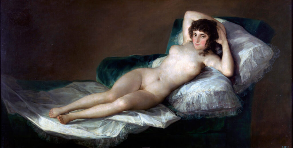 Francisco Goya, La maja desnuda, c. 1797–1803