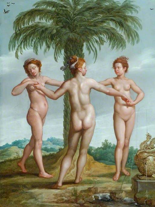 Francesco Primaticcio, The Three Graces