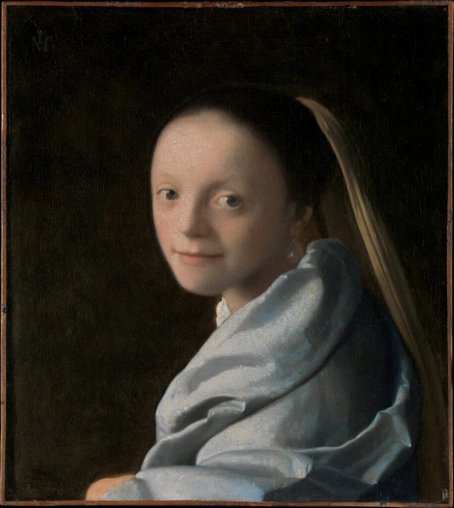 Johannes Vermeer, Study of a Young Woman, ca. 1665-67, Metropolitan Museum of Art, New York