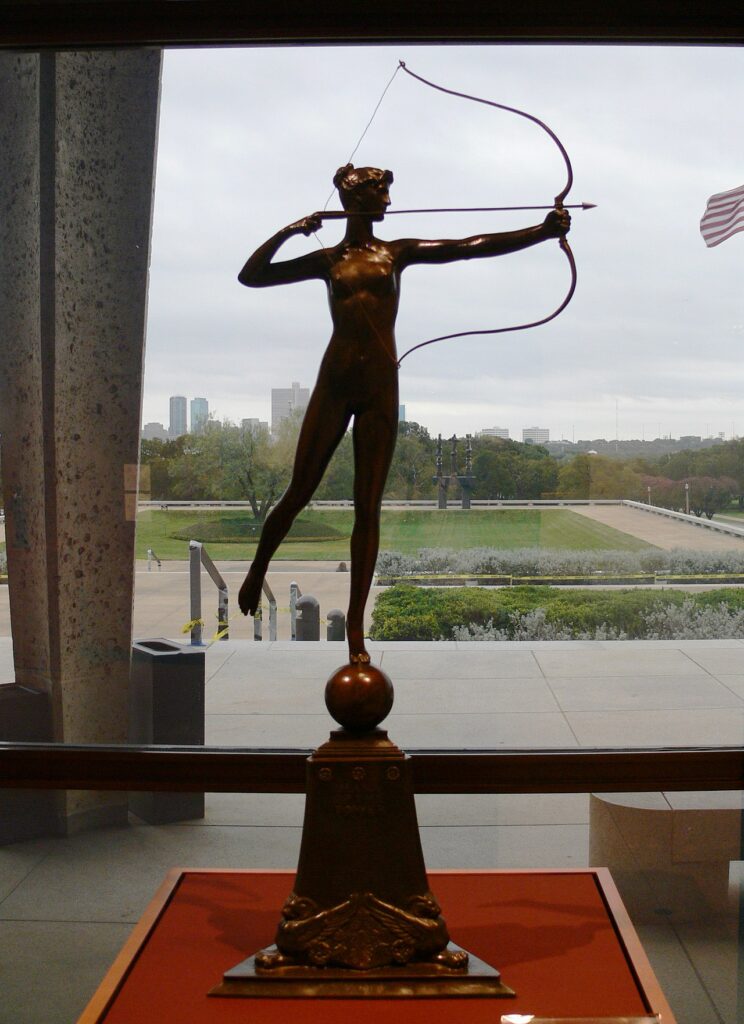 Augustus Saint-Gaudens, Diana of the Tower, 1899, Amon Carter Museum of American Art