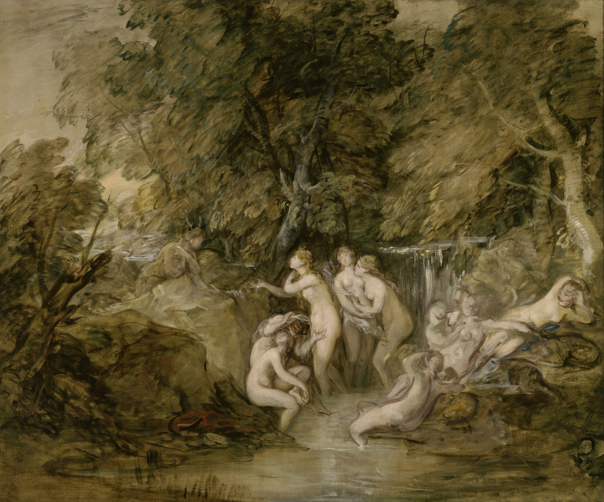 Diana and Actaeon - Thomas Gainsborough