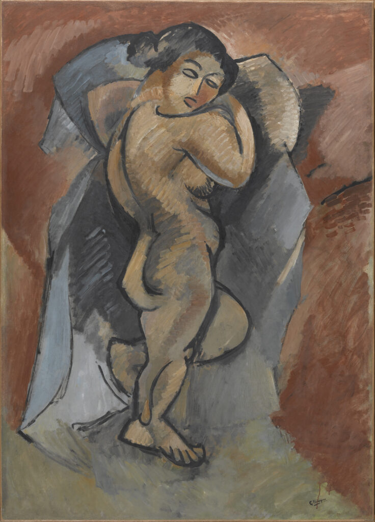 Georges Braque, Grand Nu (Large Nude), 1907-1908, Centre Pompidou