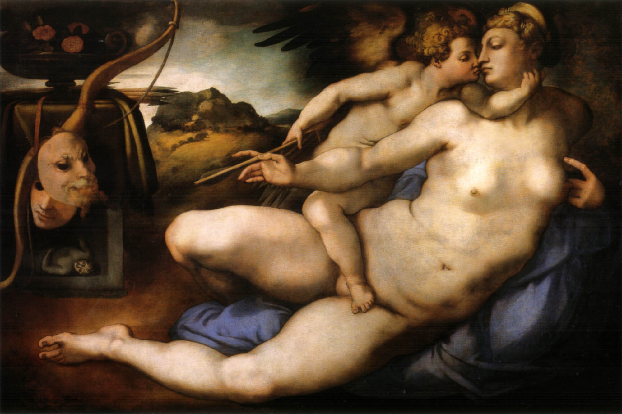 Pontormo (after Michelangelo), Venus and Cupid, c. 1533