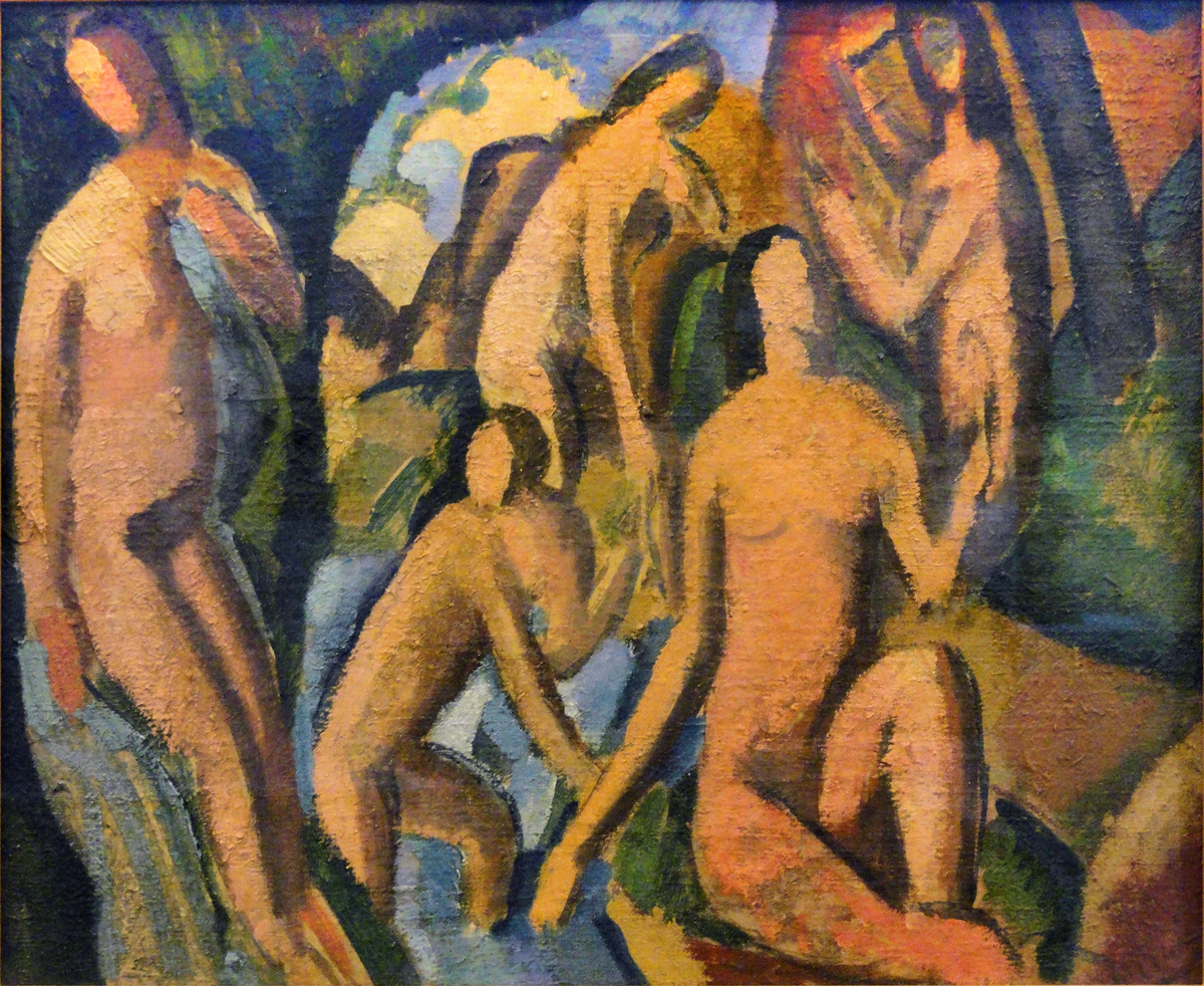 André Derain, Baigneuses (Esquisse), c. 1908