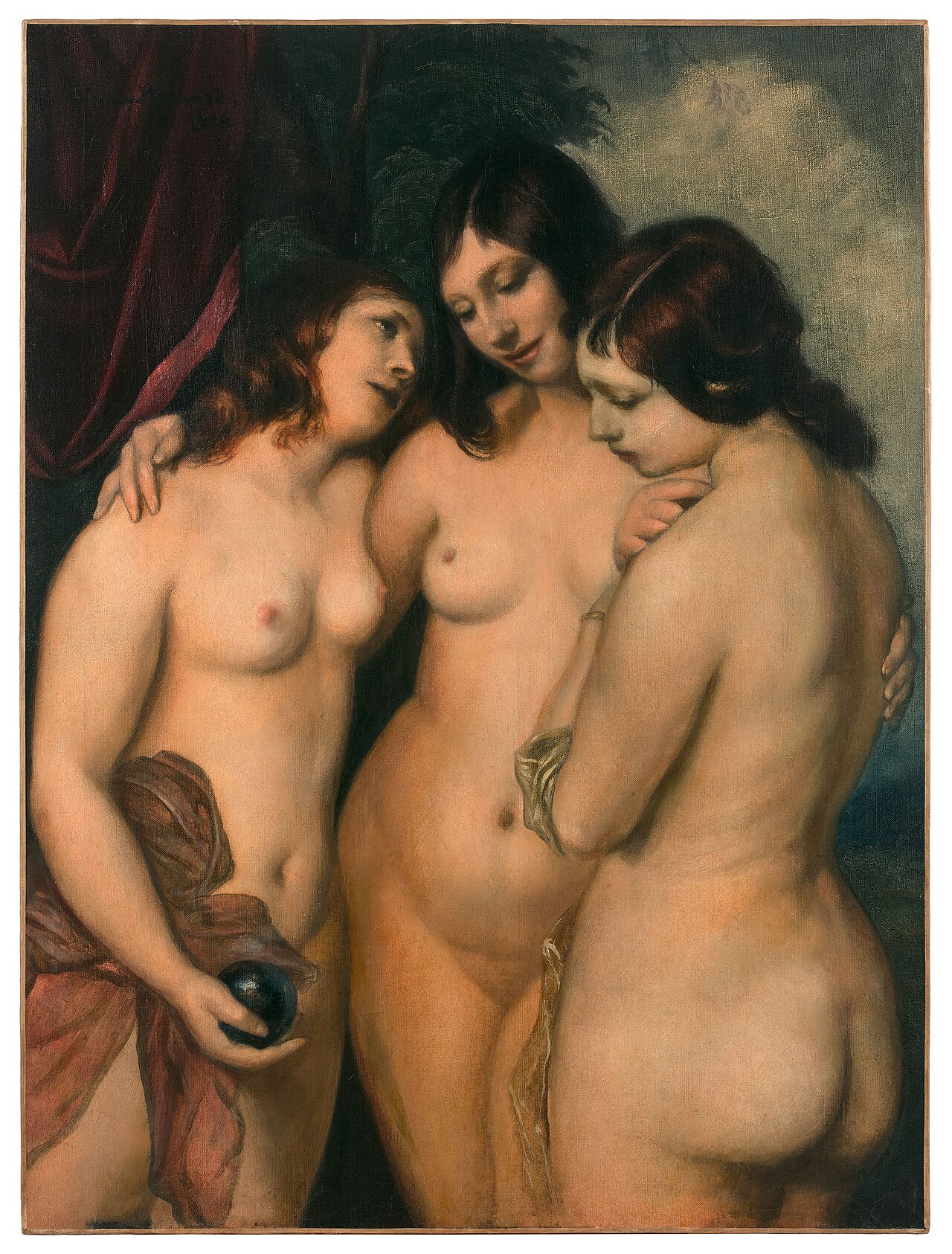 Emile Bernard, Les Trois Graces, 1912