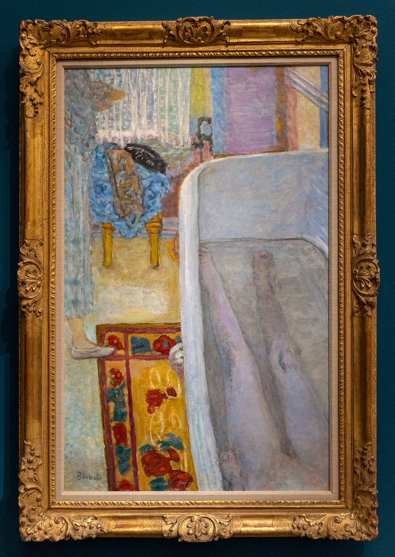 Pierre Bonnard, Nu dans la baignoire (Nude in the Bathtub), 1925