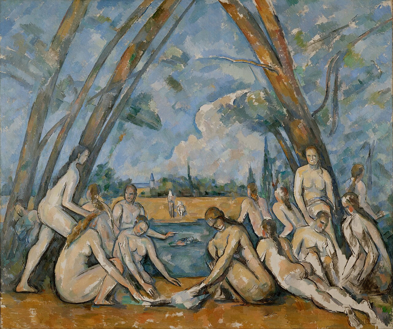 Paul Cézanne, The Large Bathers (Les Grandes baigneuses, 1906)
