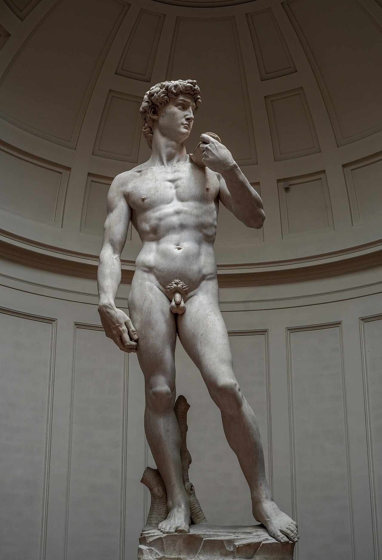 Michelangelo, David (1501-1504), marble