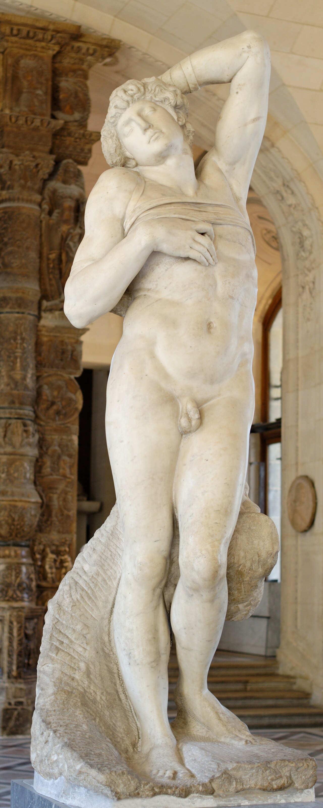 Michelangelo, Dying Slave, Louvre