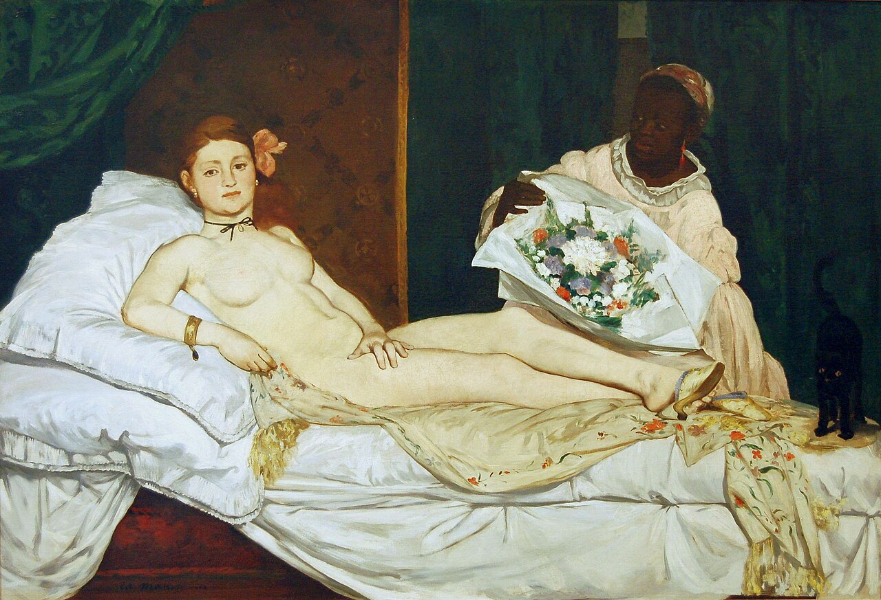 \u00c9douard Manet, Olympia, 1863 \u2014 Mus\u00e9e d'Orsay, Paris
