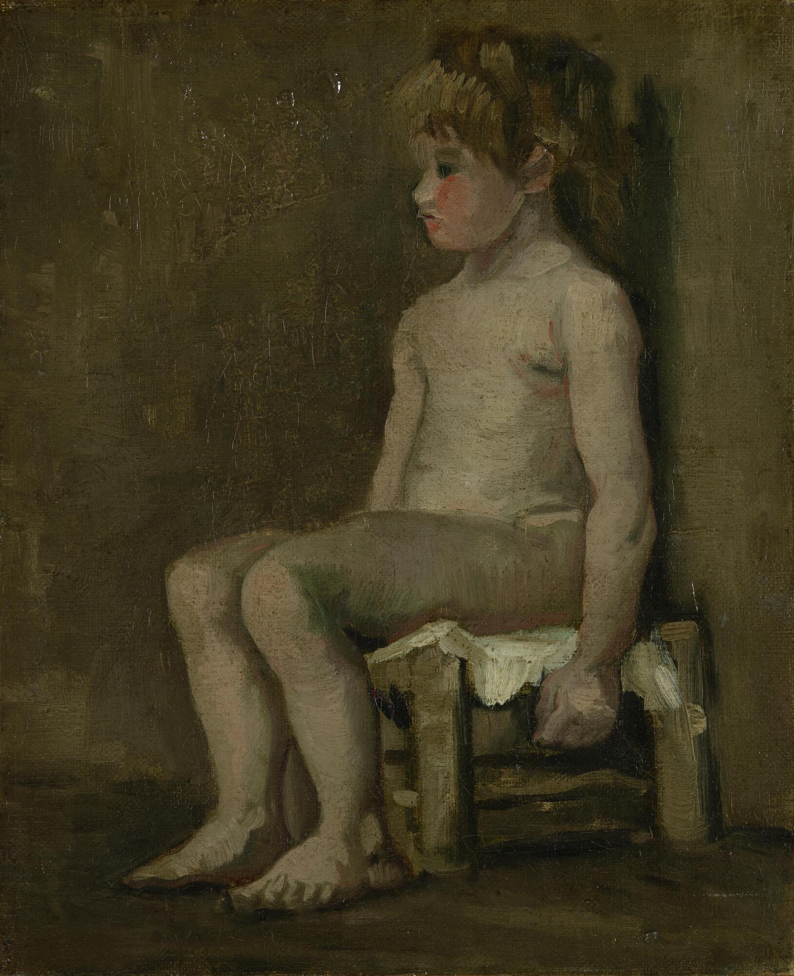 Vincent van Gogh, Seated Nude Girl, 1886