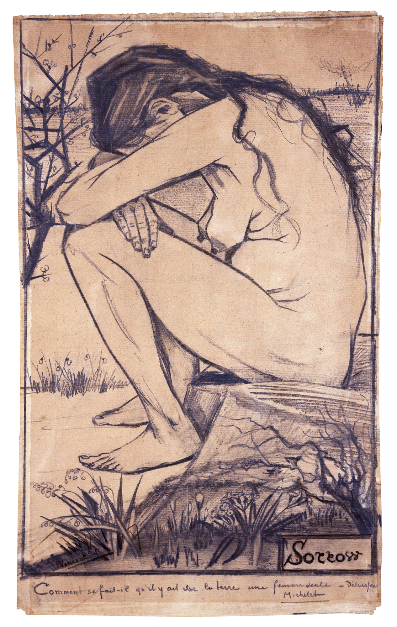 Vincent van Gogh, Sorrow, 1882