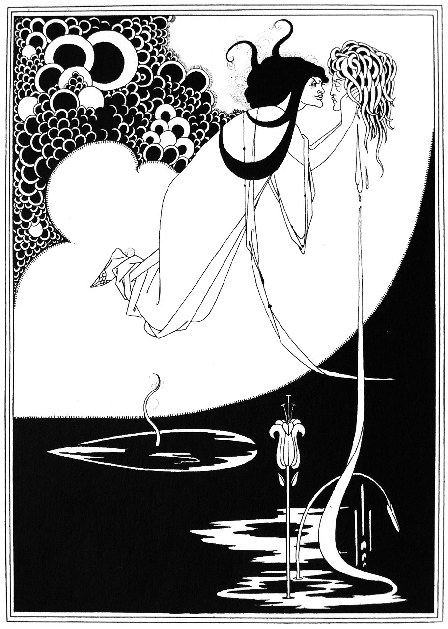 Aubrey Beardsley, The Climax, 1894, illustration from Oscar Wilde's Salomé