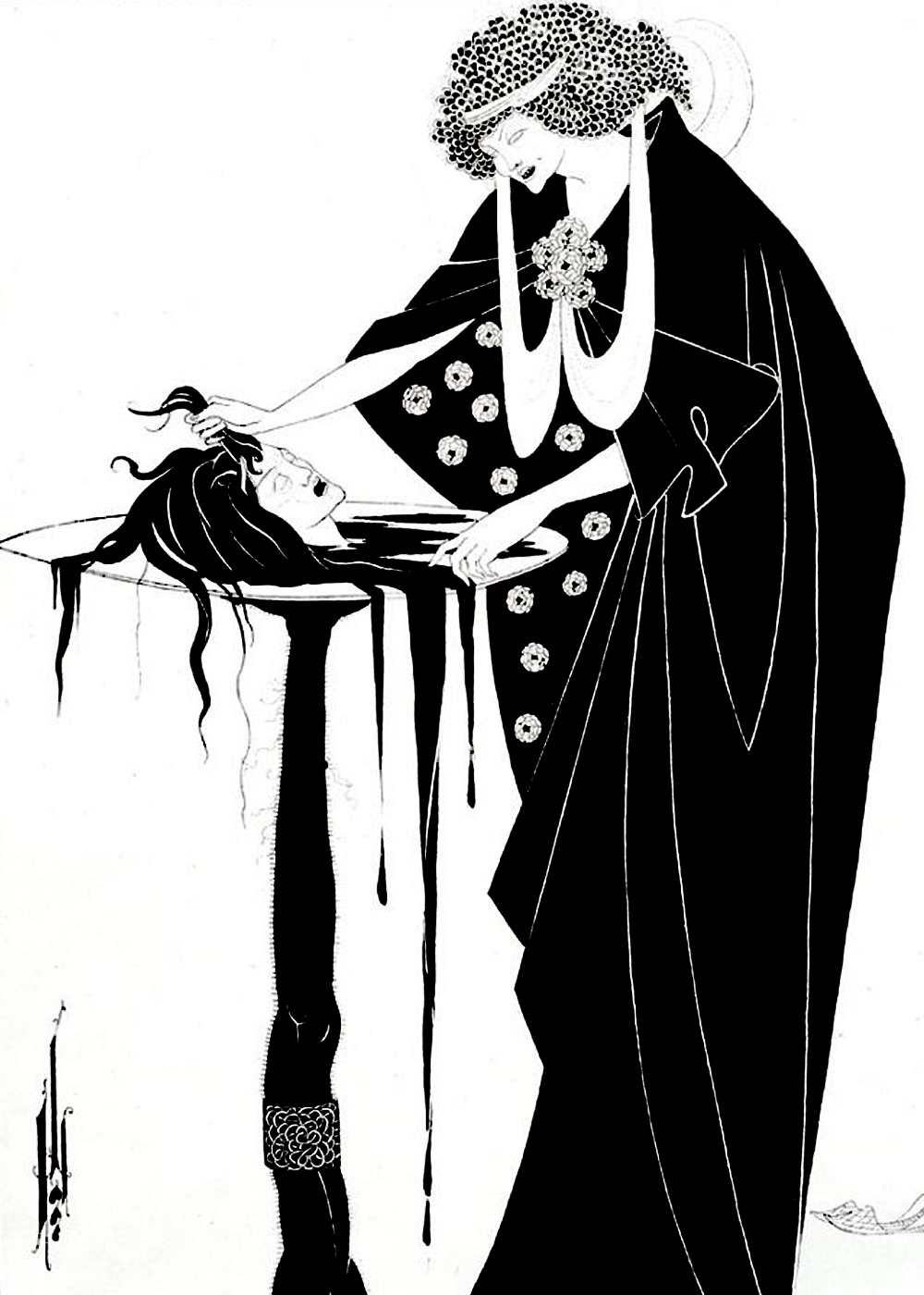 Aubrey Beardsley, The Dancer's Reward, 1894