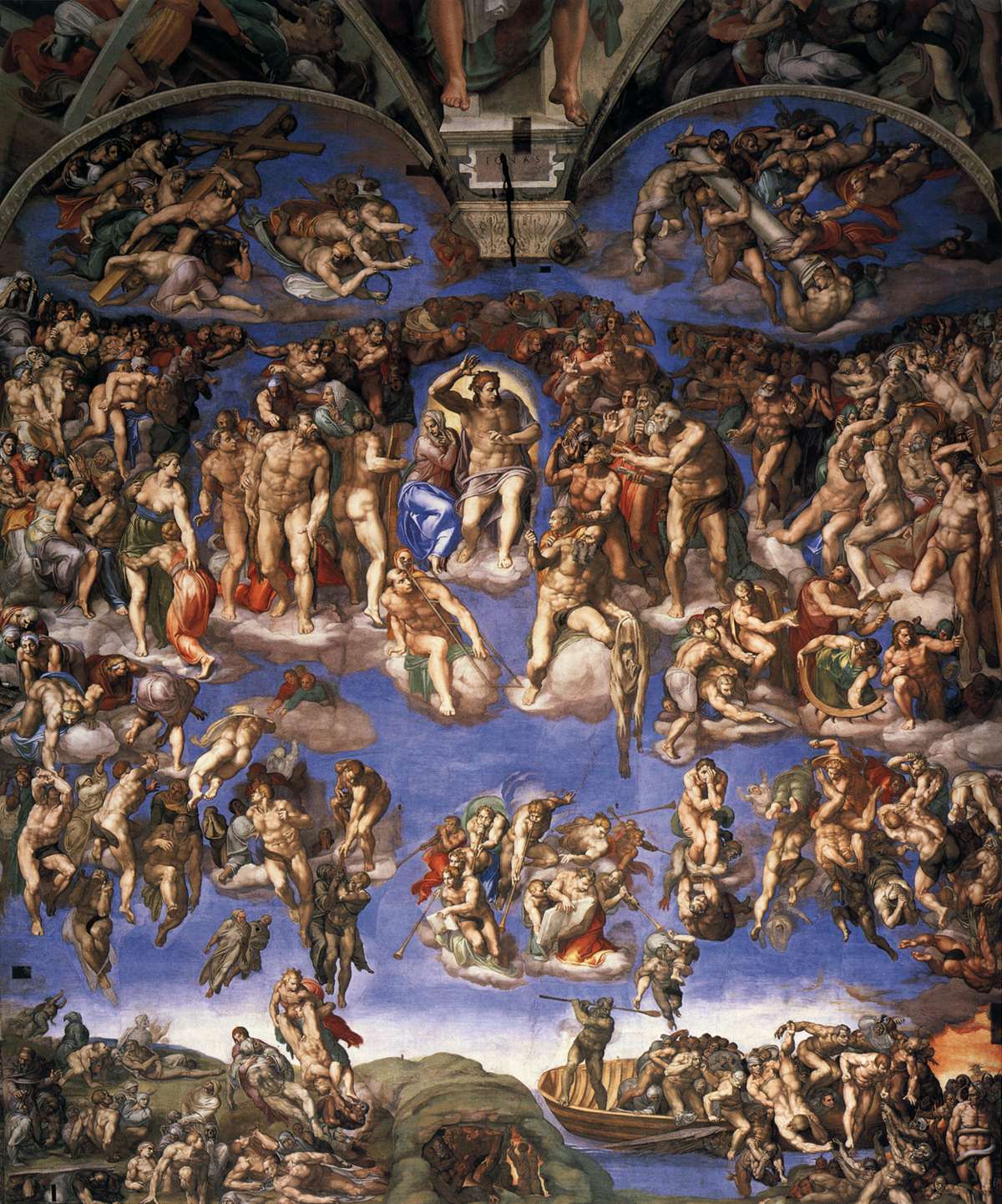 Michelangelo, The Last Judgment, Sistine Chapel