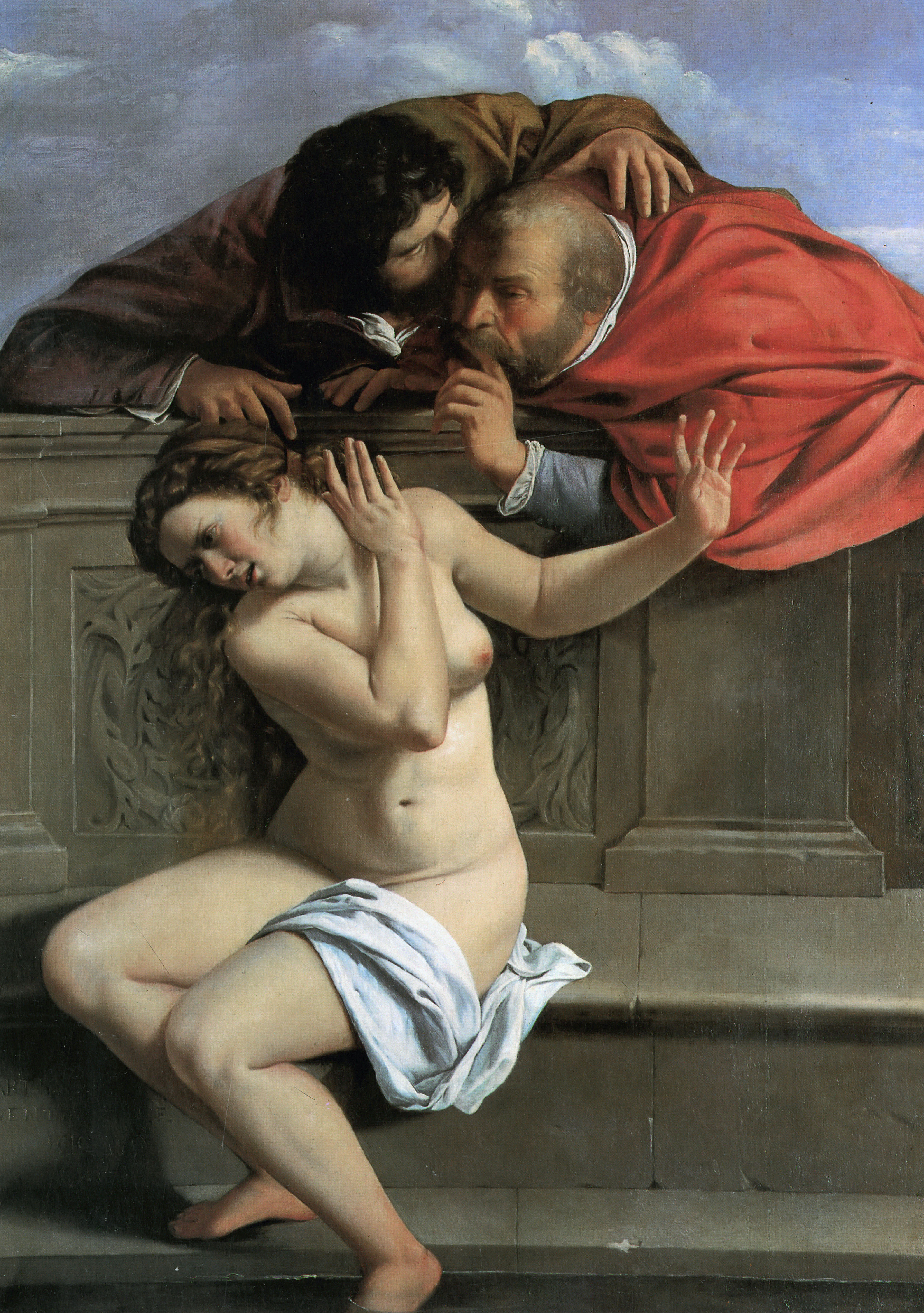 Artemisia Gentileschi, Susanna and the Elders, 1610.