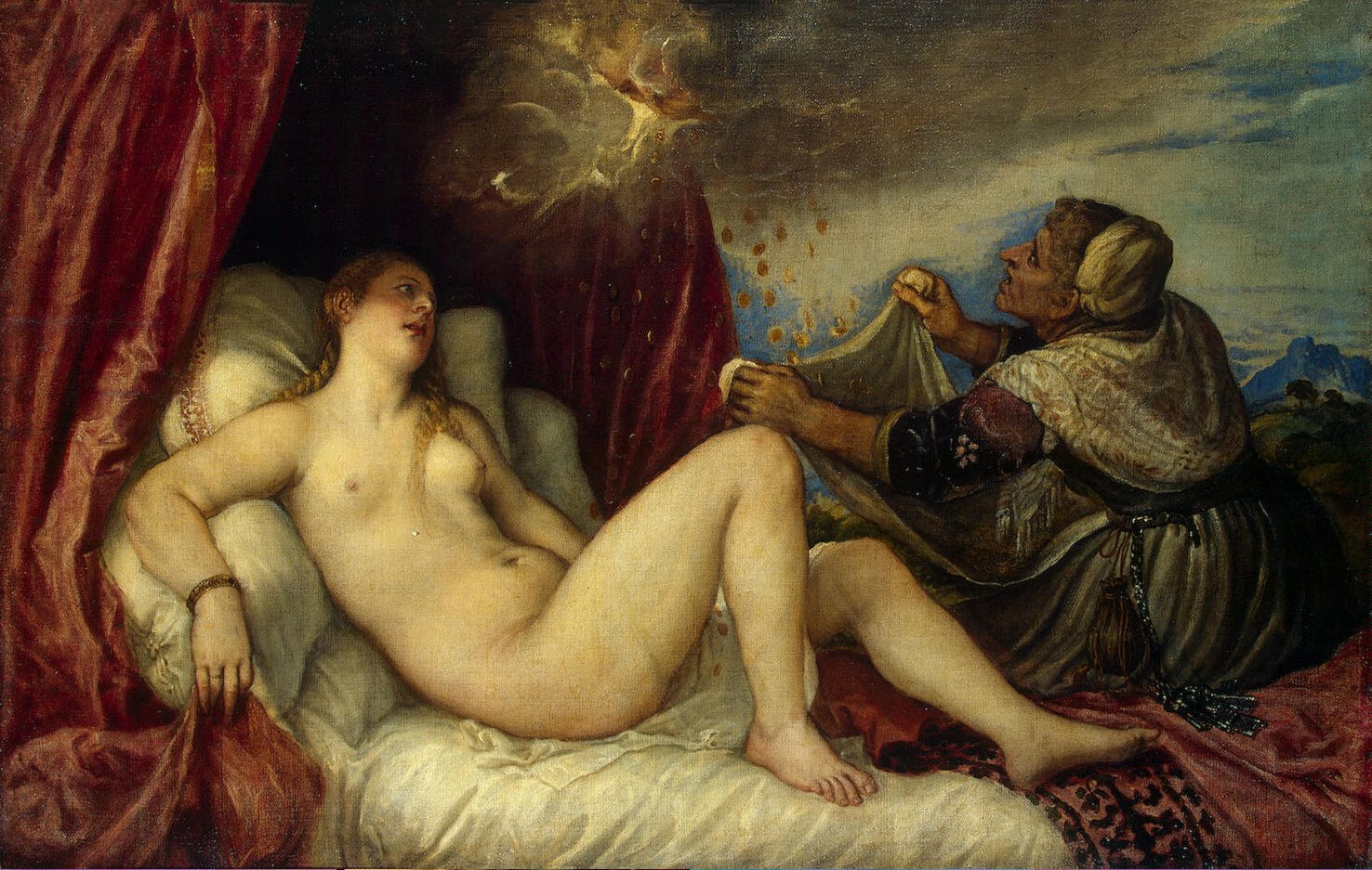 Titian, Danaë, 1553-1554, Hermitage Museum