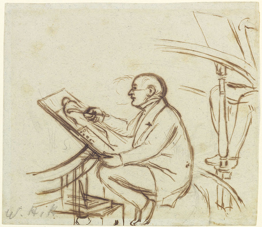 William Holman Hunt, William Etty at the Life Class