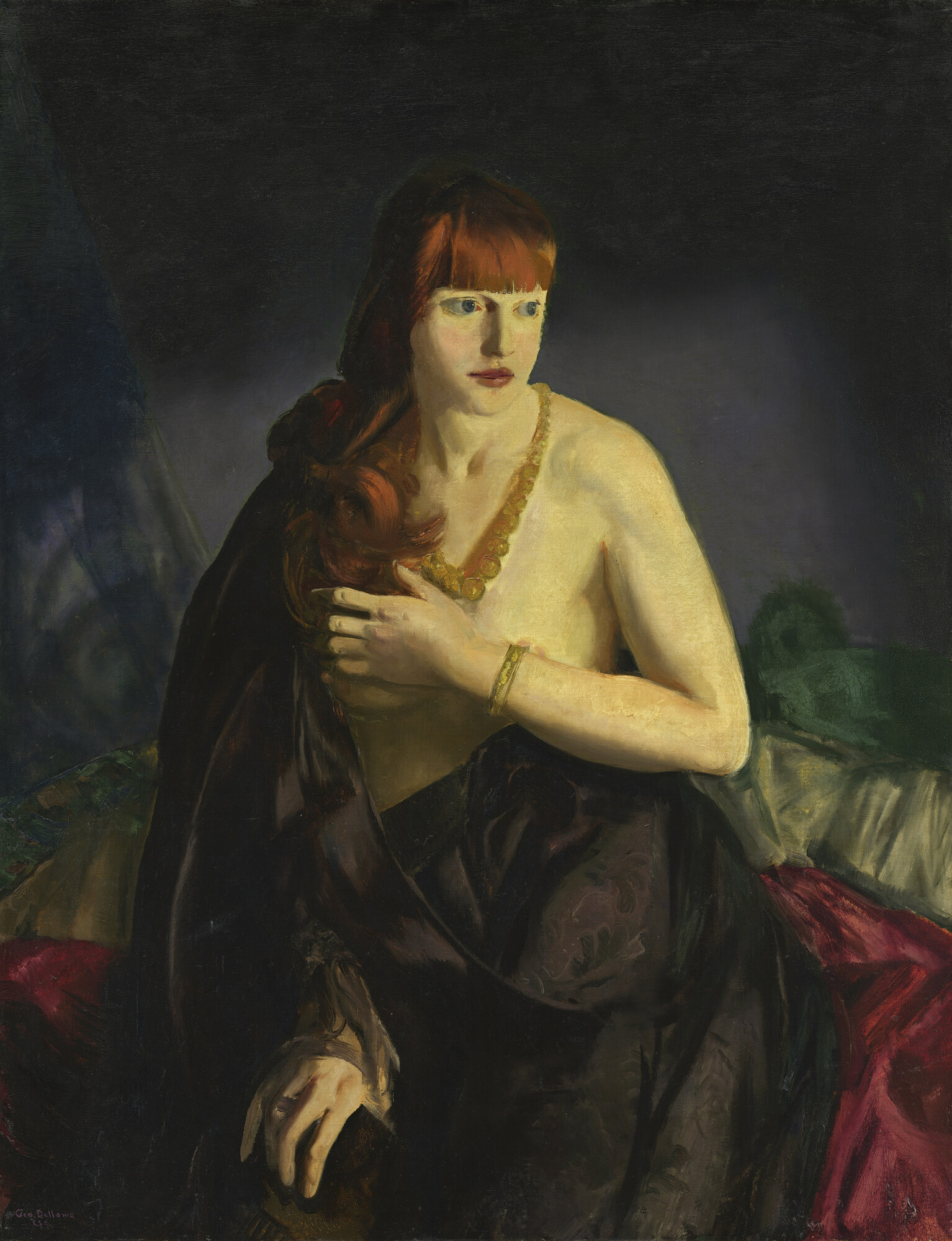 George Bellows, Nude with Red Hair, 1920