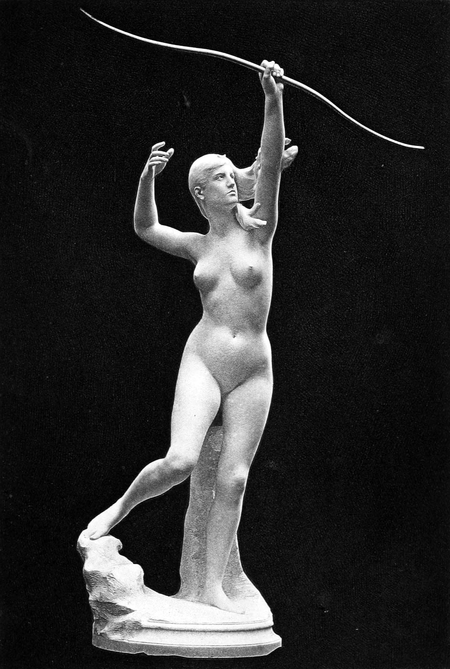 Alexandre Falguiere, Diana, 1882, marble nude