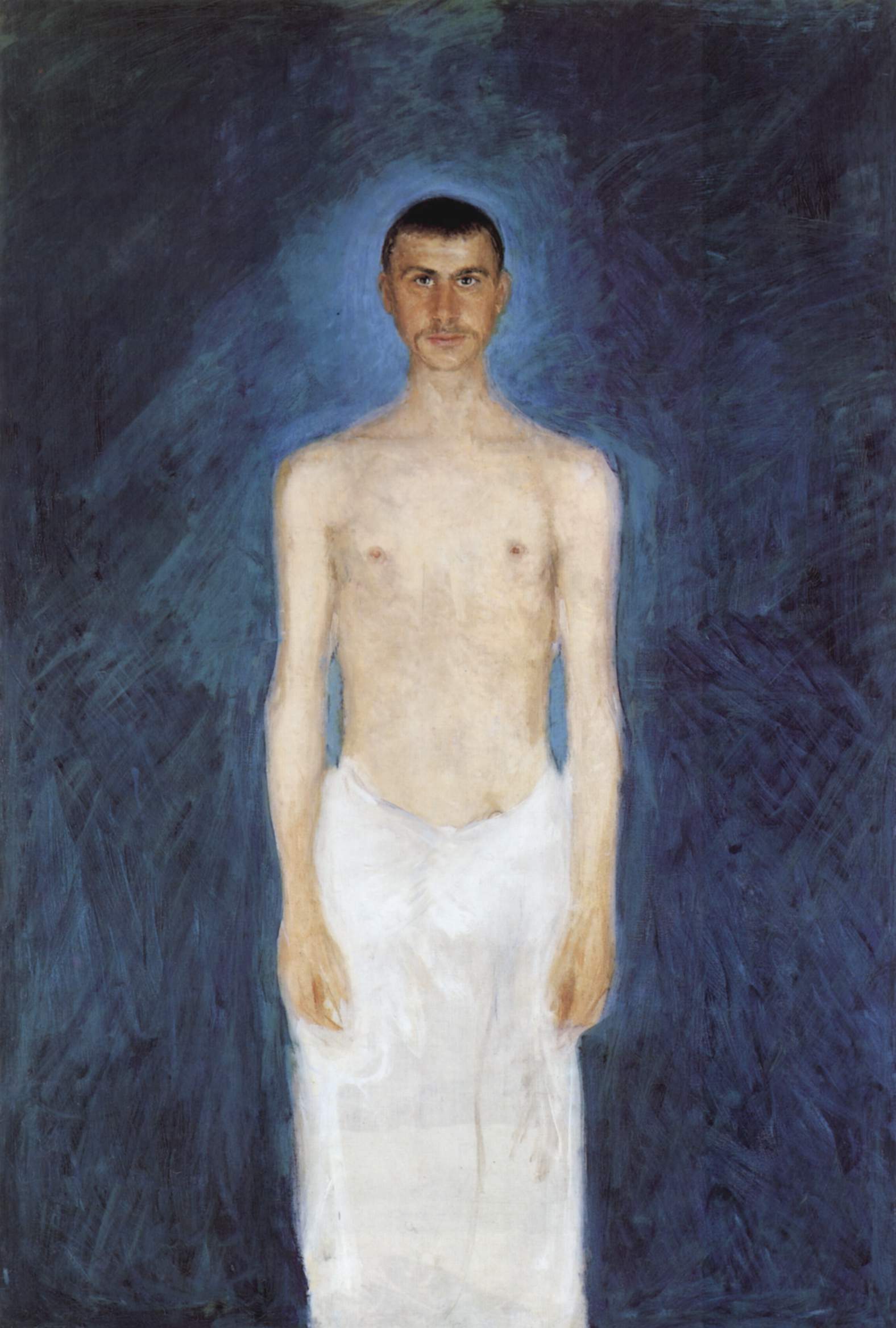 Richard Gerstl, Semi-Nude Self-Portrait, 1904-05