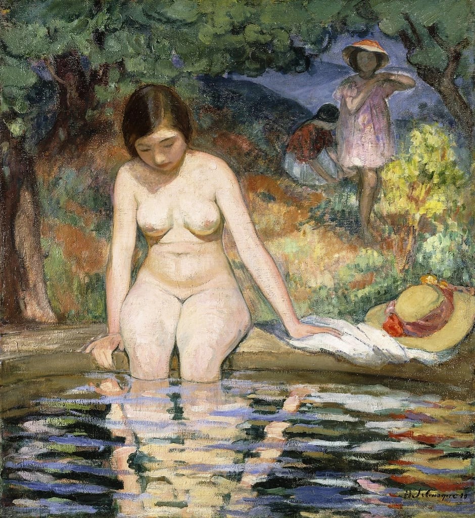 Henri Lebasque, Bather, 1910