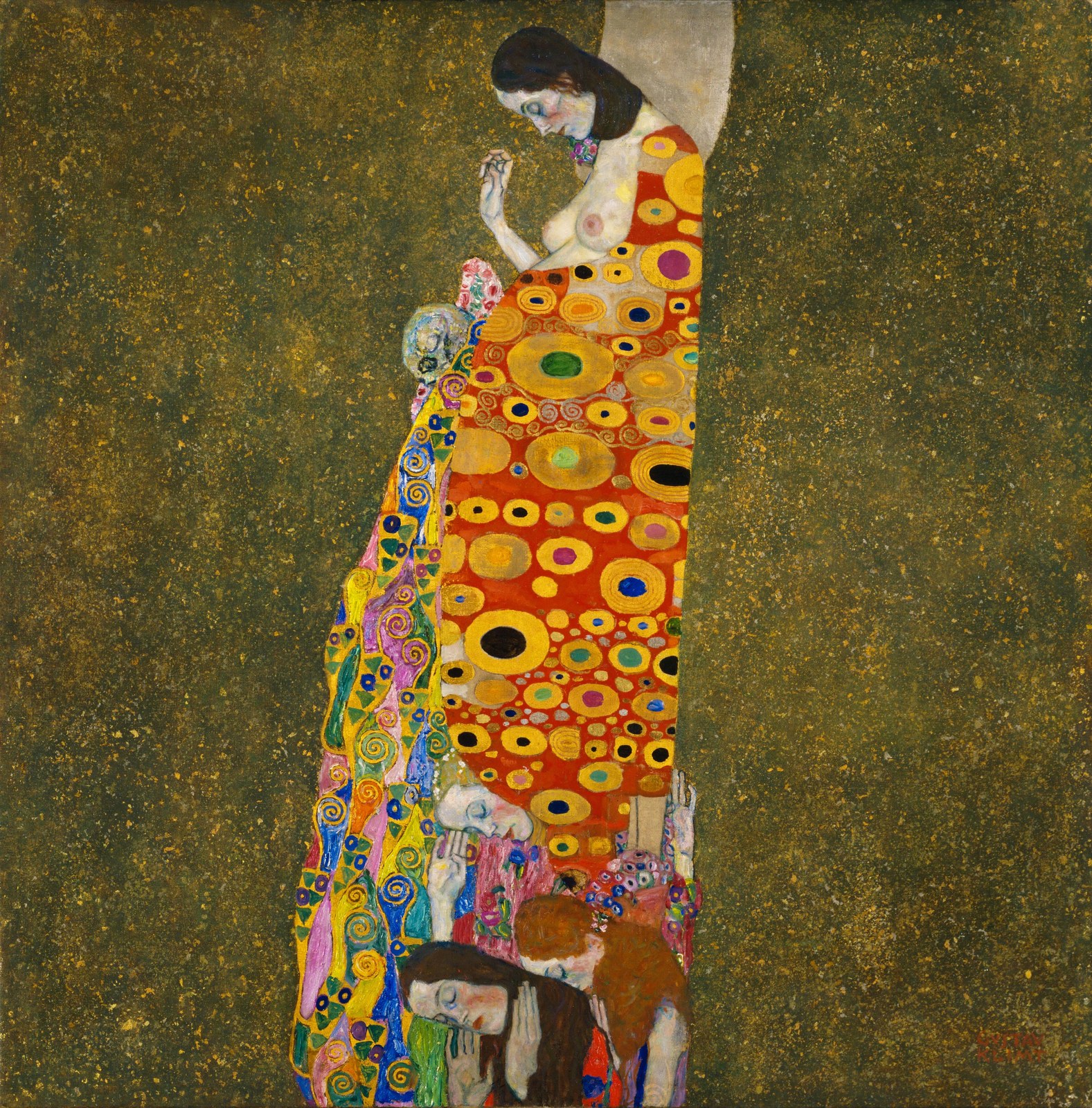 Gustav Klimt, Hope II, 1907-08