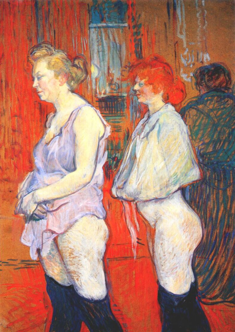 Henri de Toulouse-Lautrec, The Medical Inspection (Rue des Moulins), 1894