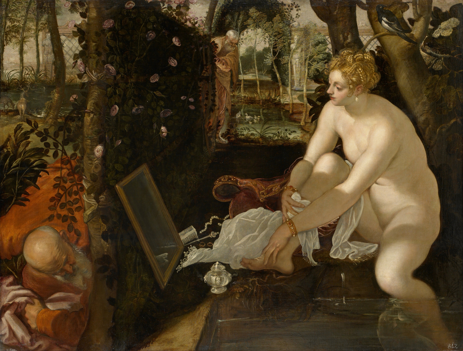 Tintoretto, Susanna and the Elders, c. 1555-56