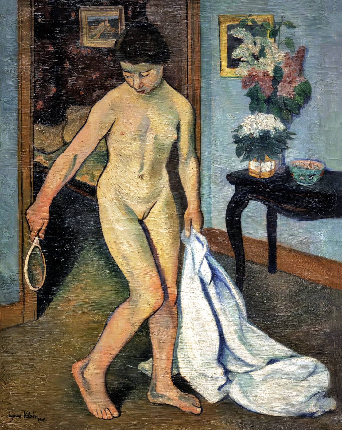 Suzanne Valadon, Nude at the Mirror, 1909