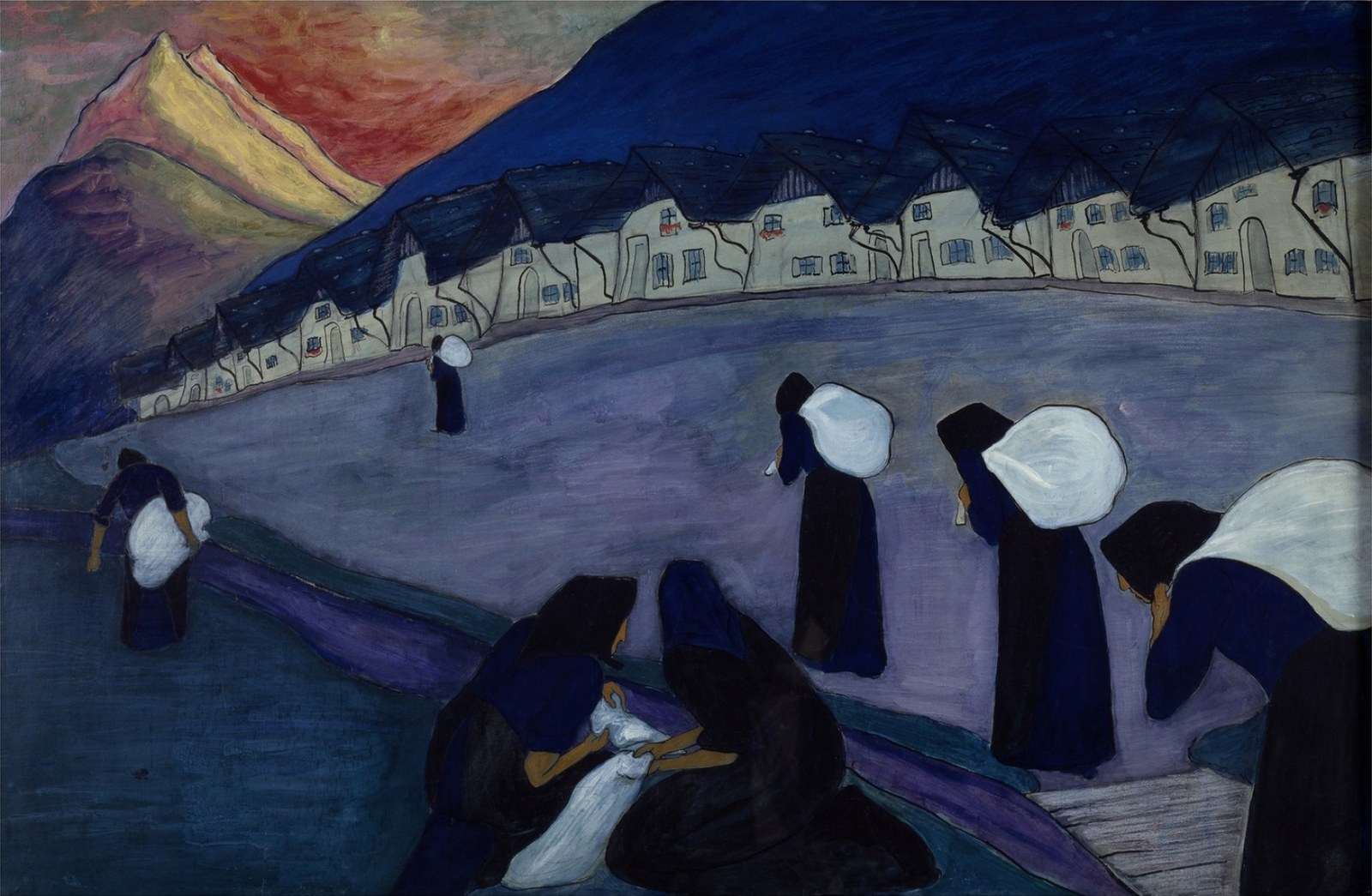 Marianne von Werefkin, The Black Women, 1910