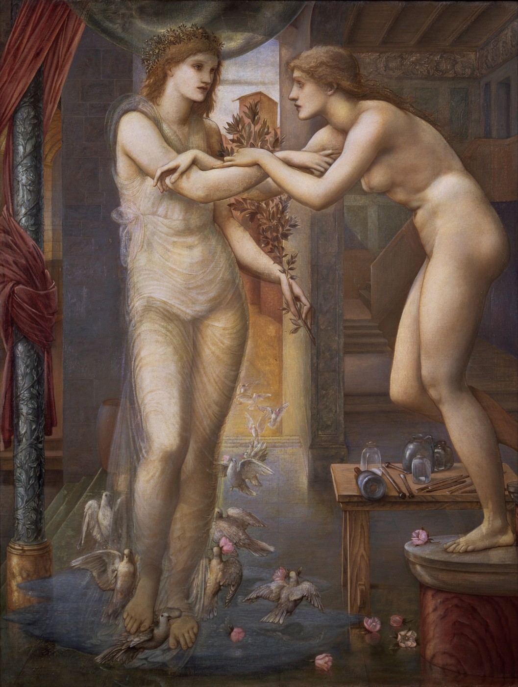 Edward Burne-Jones, Pygmalion and the Image: The Godhead Fires, 1878