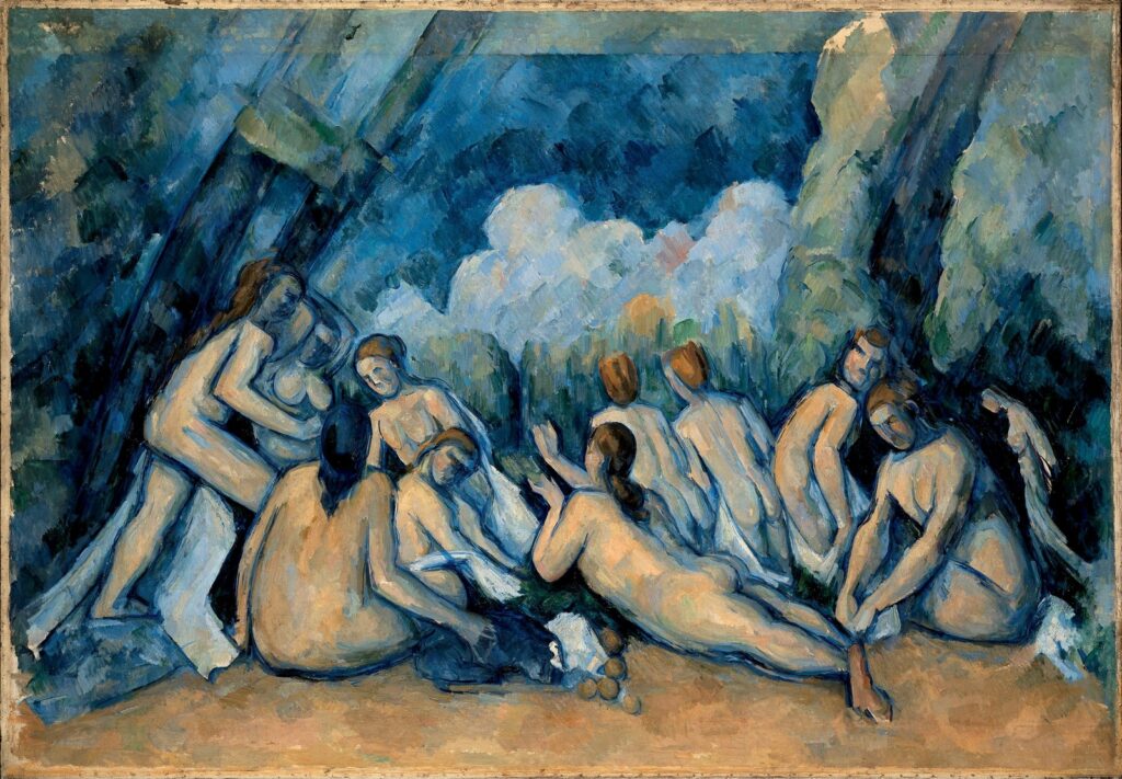 Paul Cézanne, Les Grandes Baigneuses (The Large Bathers), 1894-1905, The National Gallery, London
