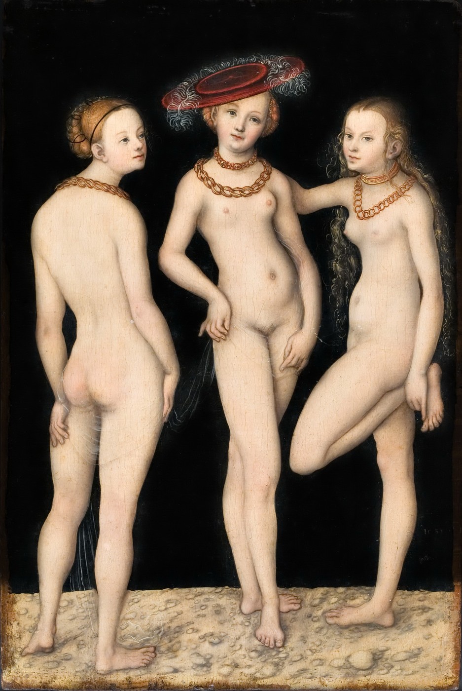 Lucas Cranach the Elder, The Three Graces, 1531