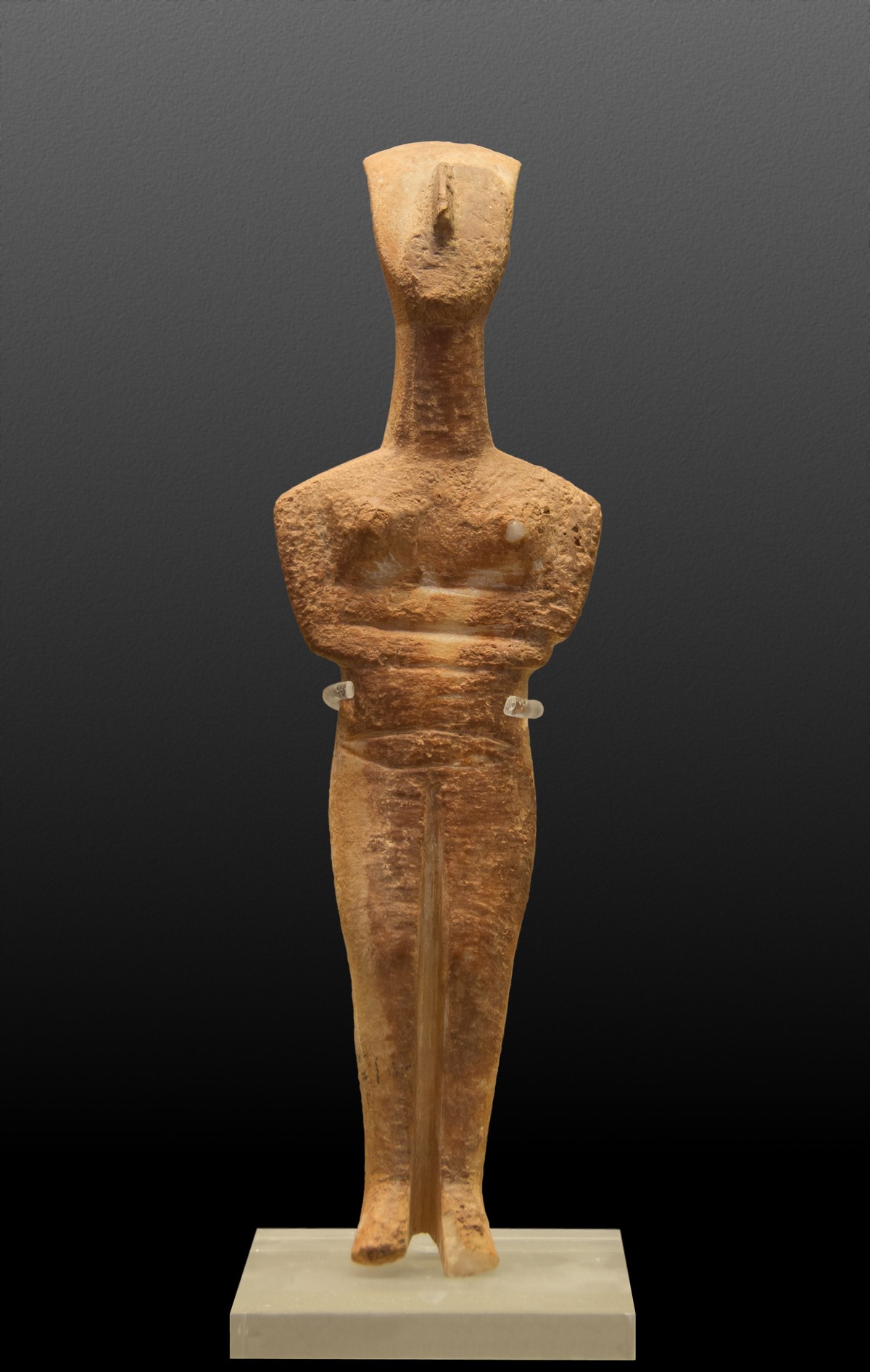 Cycladic marble figurine, Spedos type