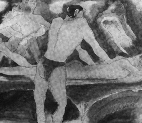 Charles Demuth, Turkish Bath, 1915