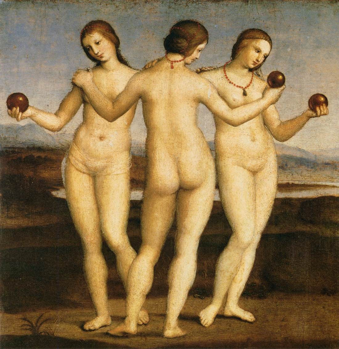 Raphael, The Three Graces, c. 1504